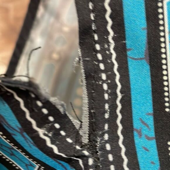 Women's Rayon Floral Print Lightweight Poncho Top Blouse Caftan Cover up - Picture 9 of 9